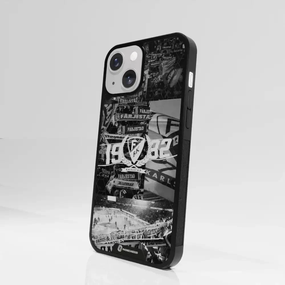 Färjestad BK Official 3D Phone Case Design photography black & white - Image 81