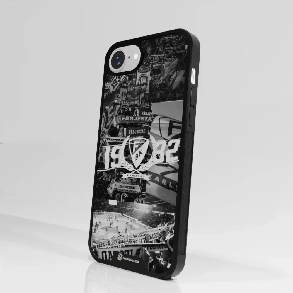 Färjestad BK Official 3D Phone Case Design photography black & white - Image 93