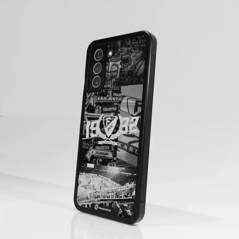 Färjestad BK Official 3D Phone Case Design photography black & white - Image 98