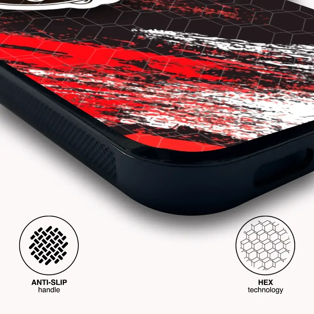 Manchester United Official 3D Phone Case Design black shield - Image 111