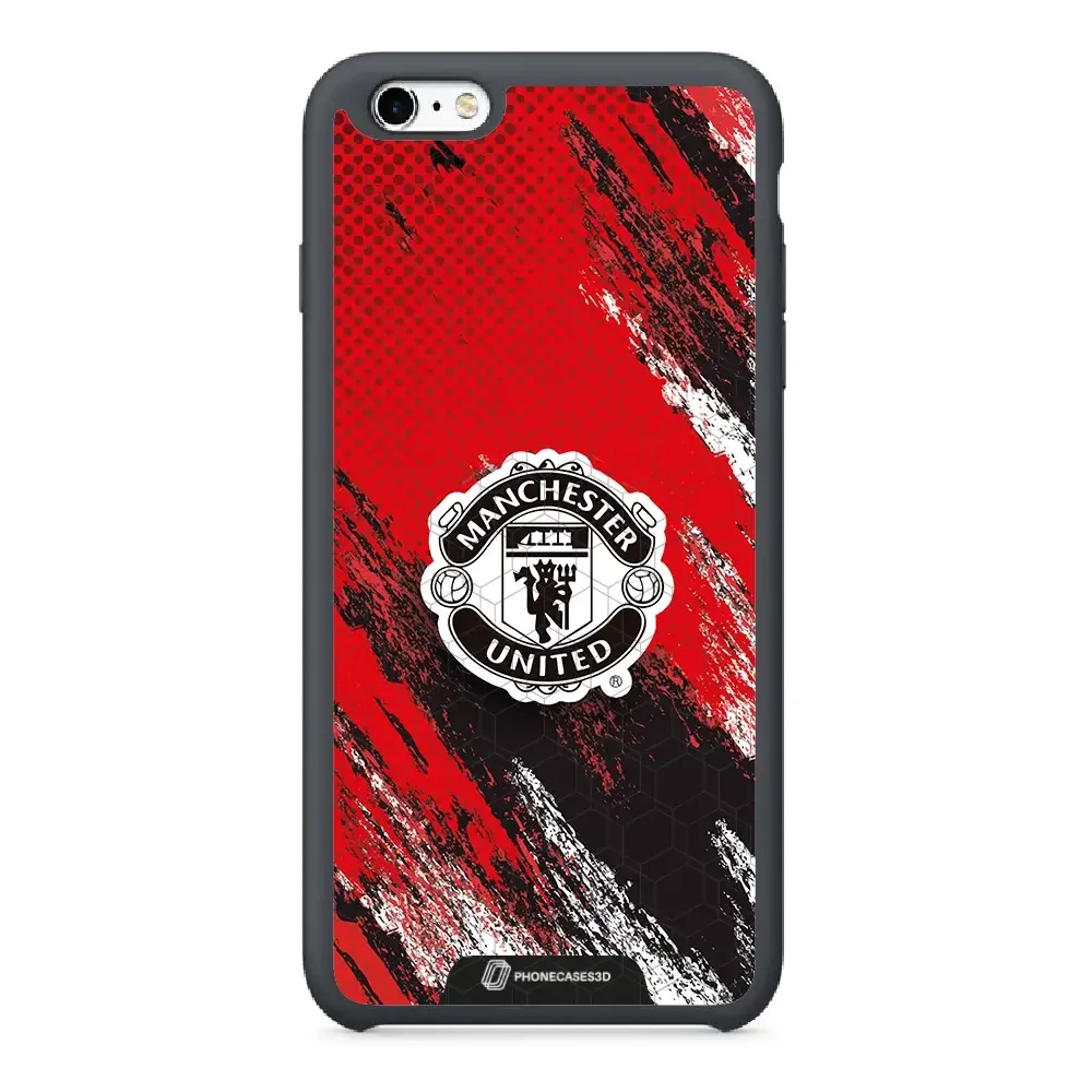 Manchester United Official 3D Phone Case Design black shield - Image 28