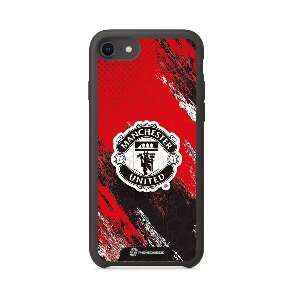 Manchester United Official 3D Phone Case Design black shield - Image 29