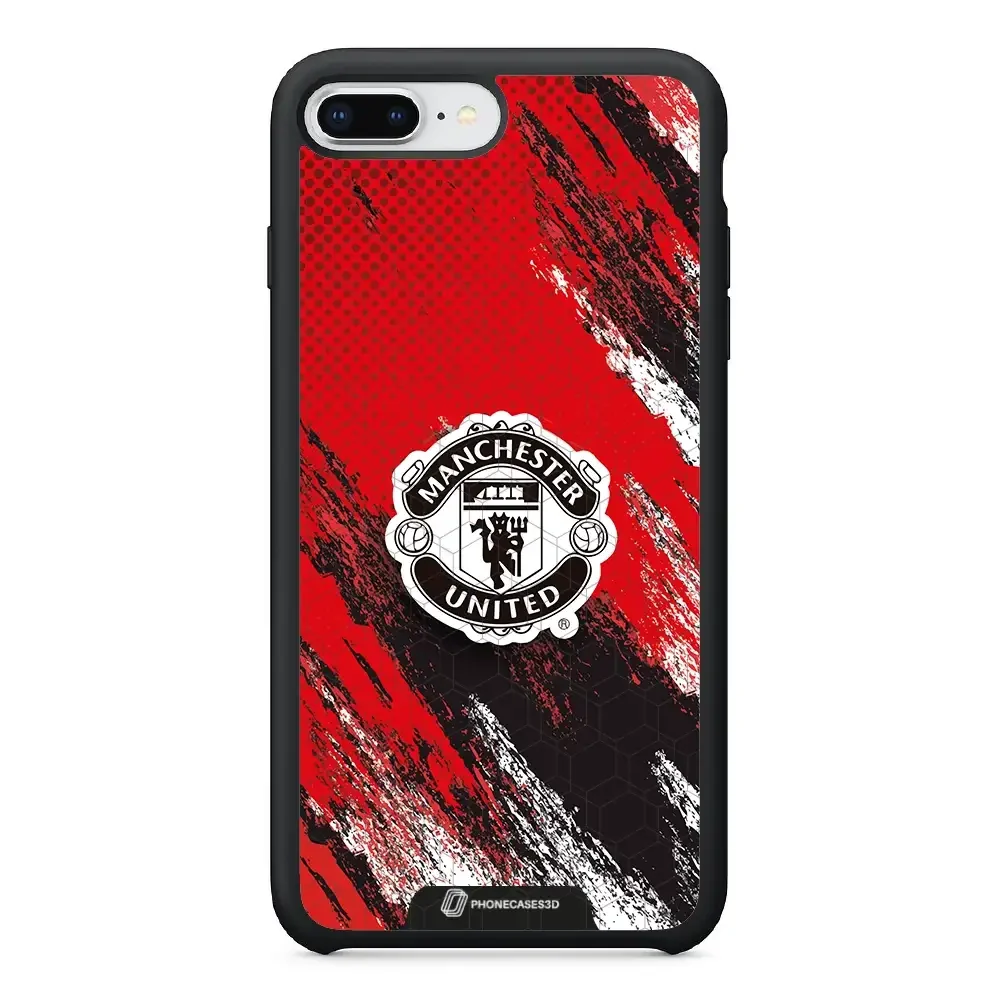 Manchester United Official 3D Phone Case Design black shield - Image 30
