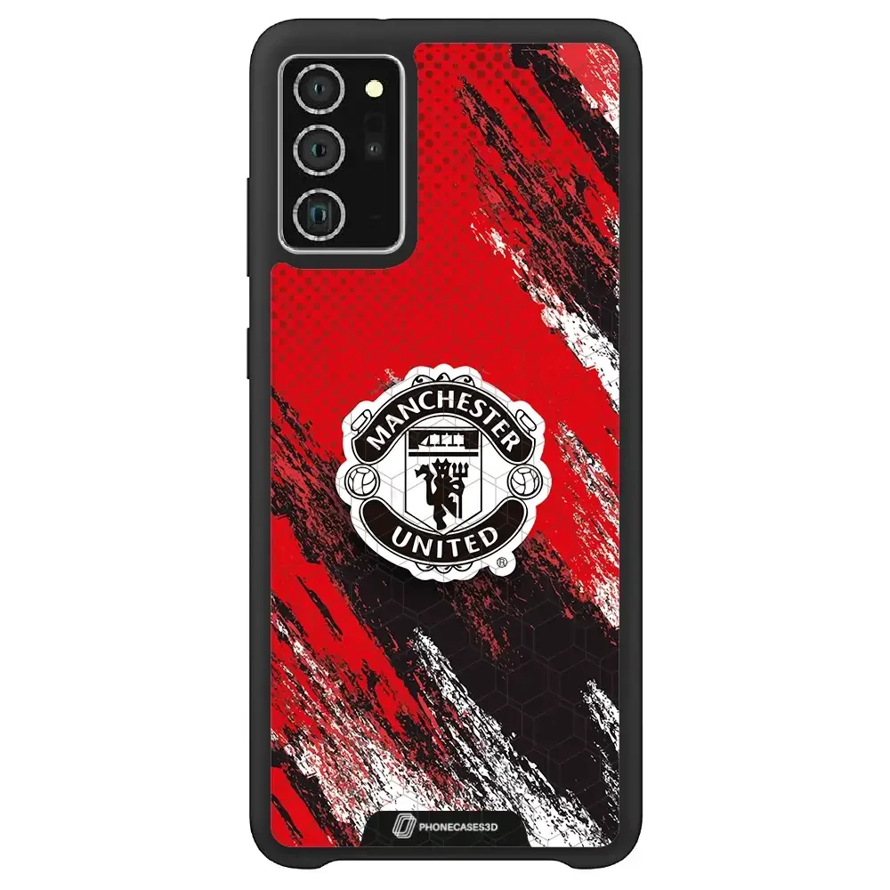 Manchester United Official 3D Phone Case Design black shield - Image 39