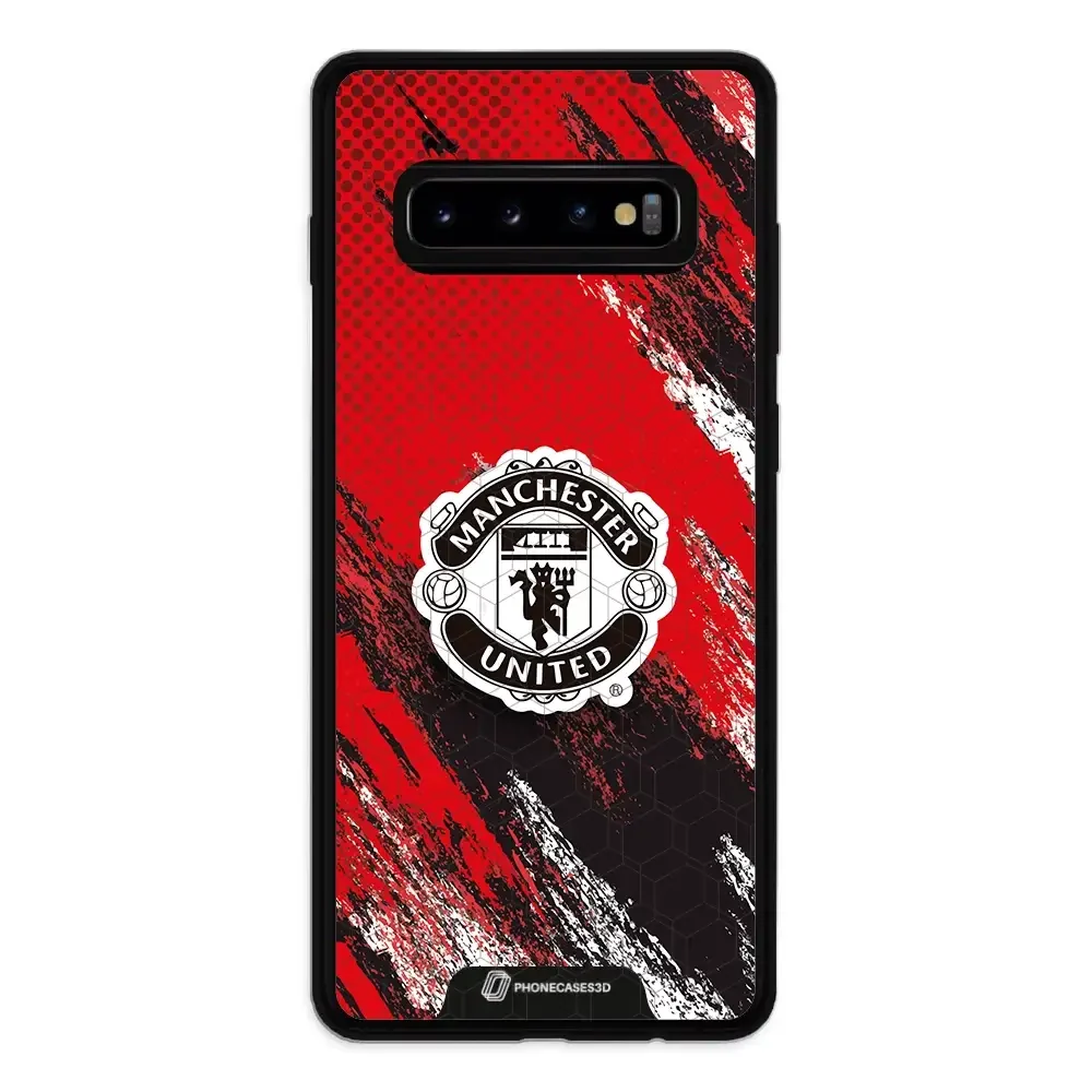 Manchester United Official 3D Phone Case Design black shield - Image 43
