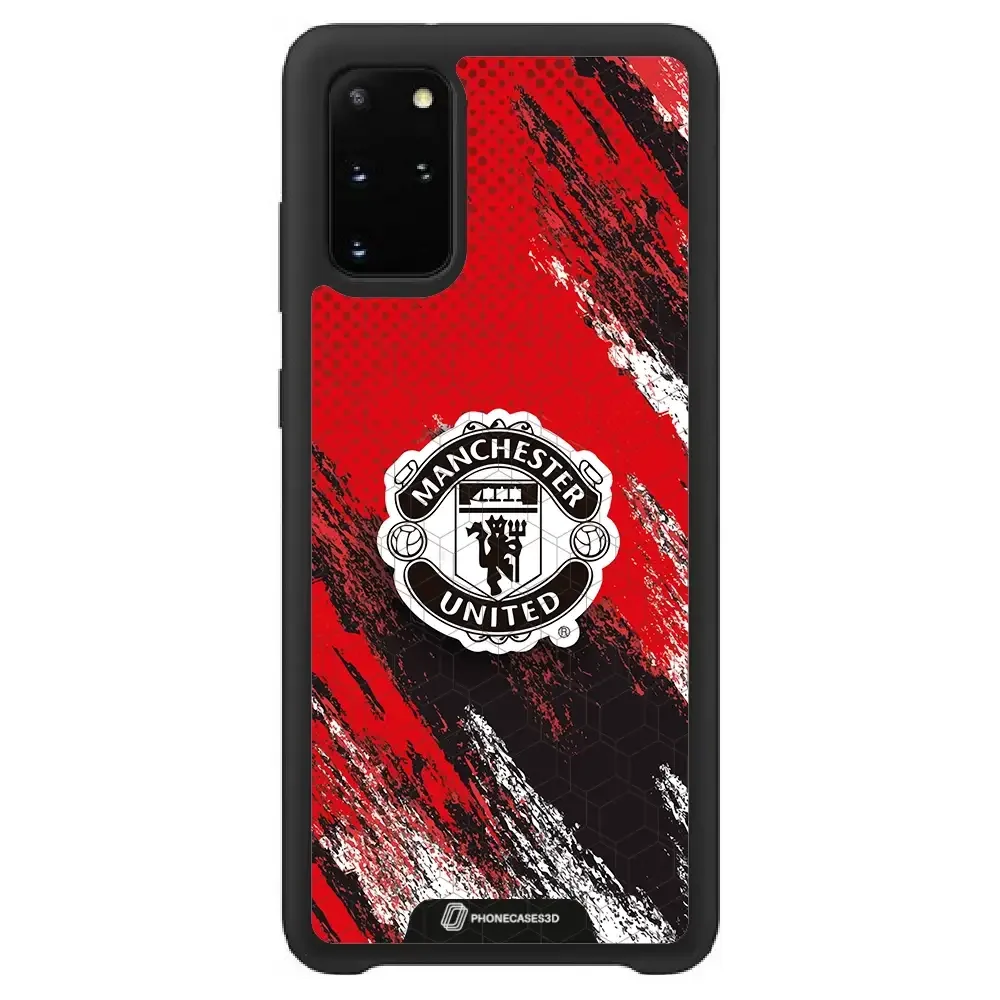 Manchester United Official 3D Phone Case Design black shield - Image 45