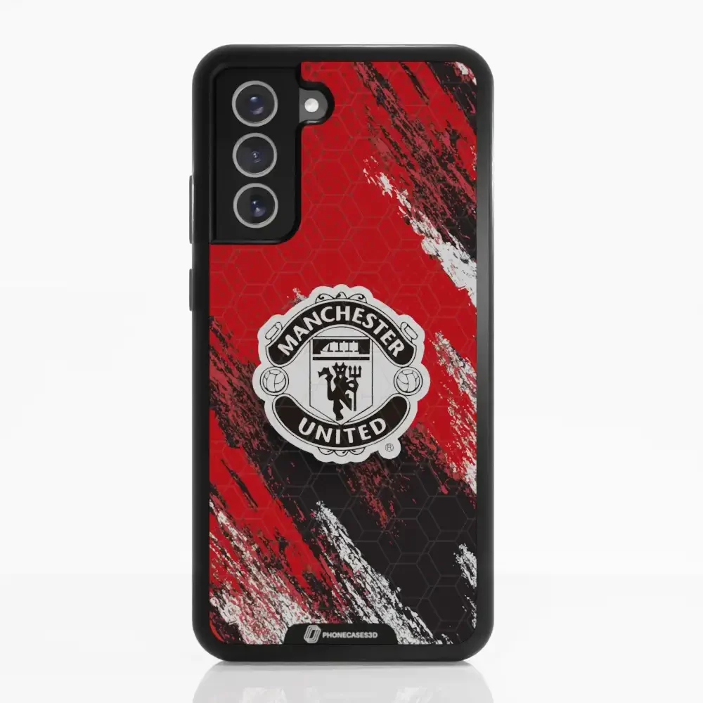 Manchester United Official 3D Phone Case Design black shield - Image 47
