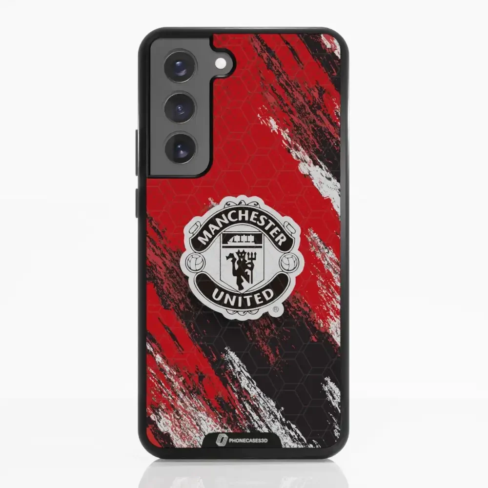 Manchester United Official 3D Phone Case Design black shield - Image 51