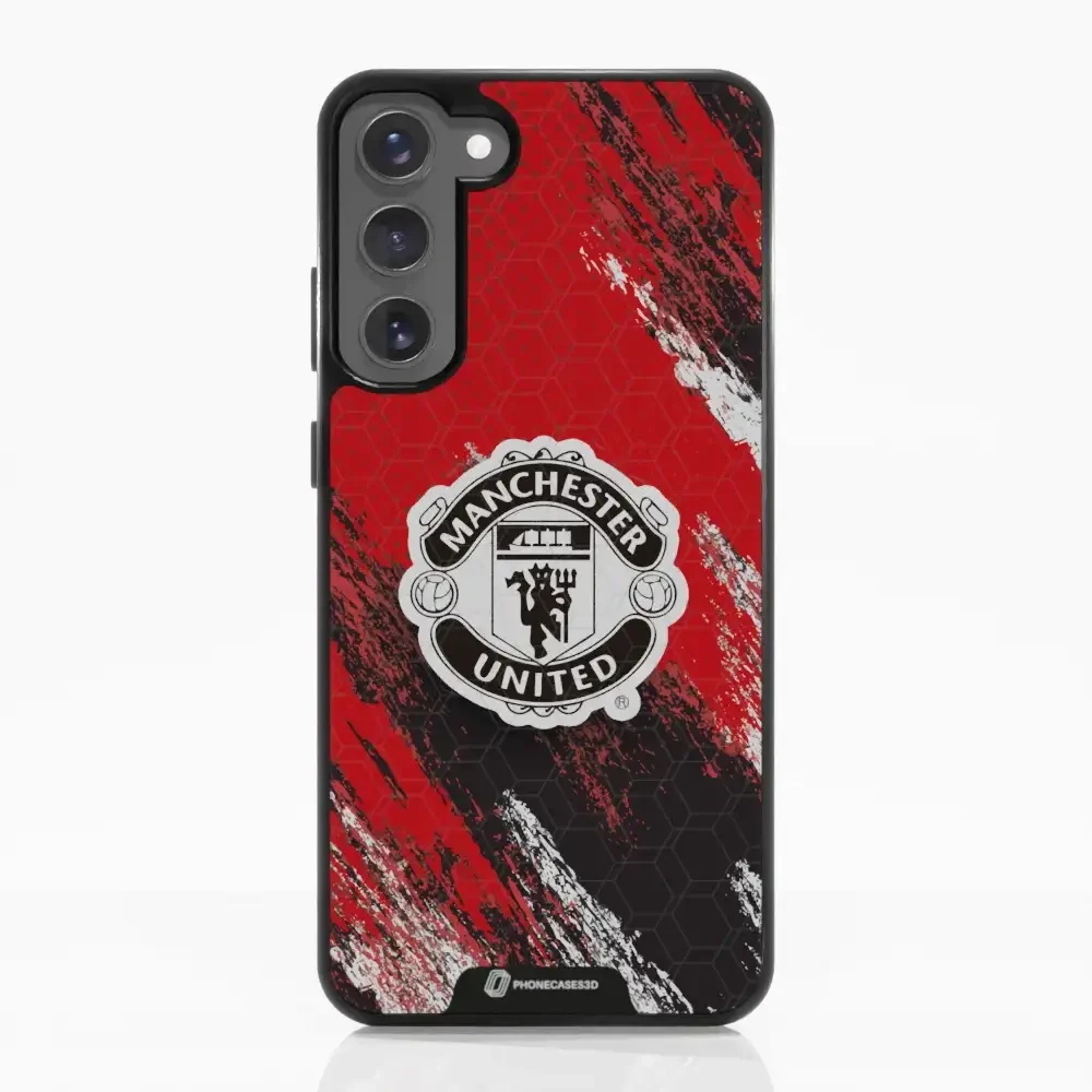 Manchester United Official 3D Phone Case Design black shield - Image 56