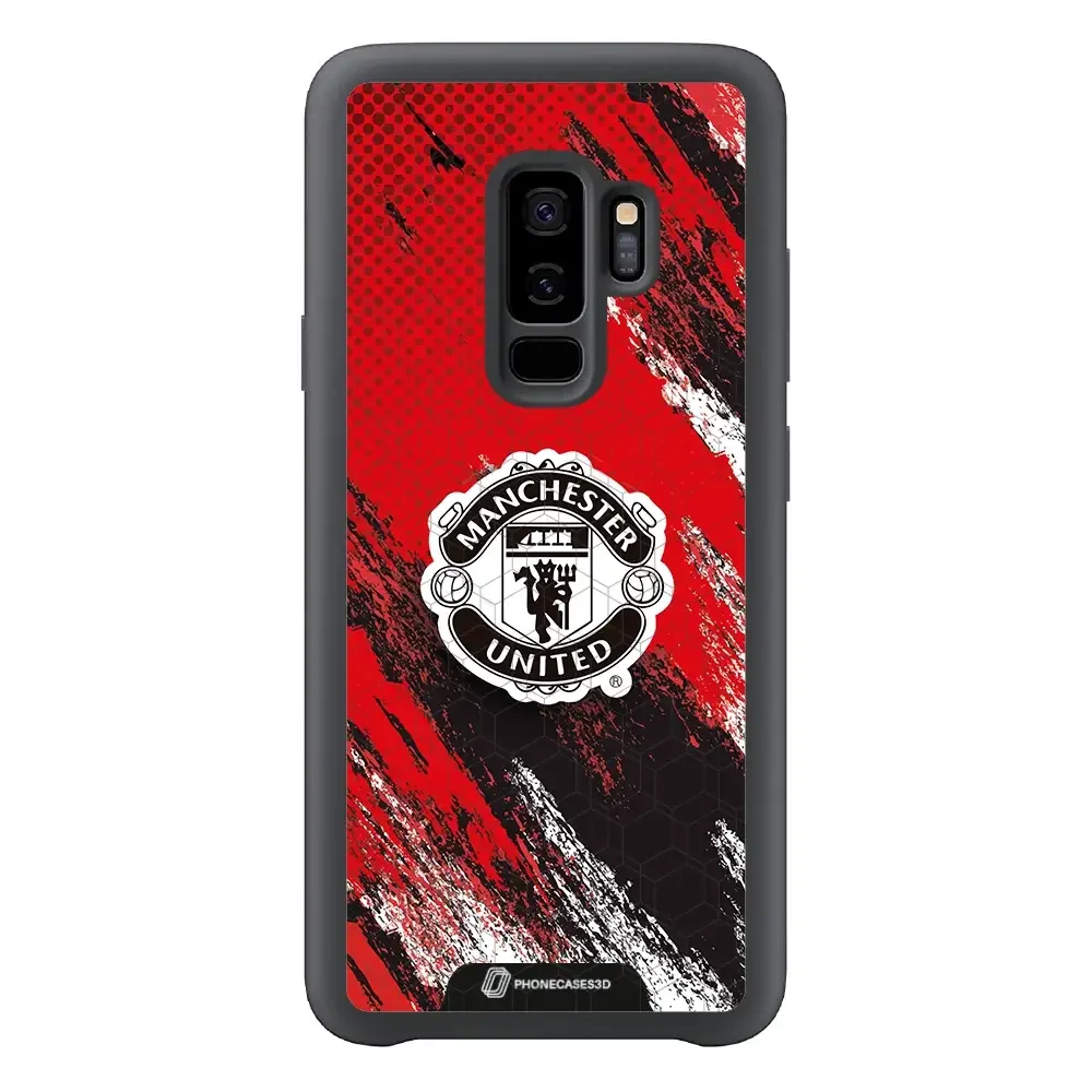 Manchester United Official 3D Phone Case Design black shield - Image 65