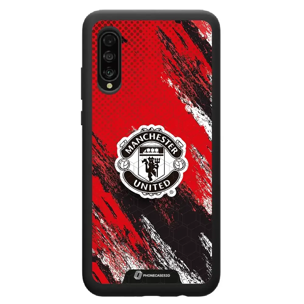 Manchester United Official 3D Phone Case Design black shield - Image 66