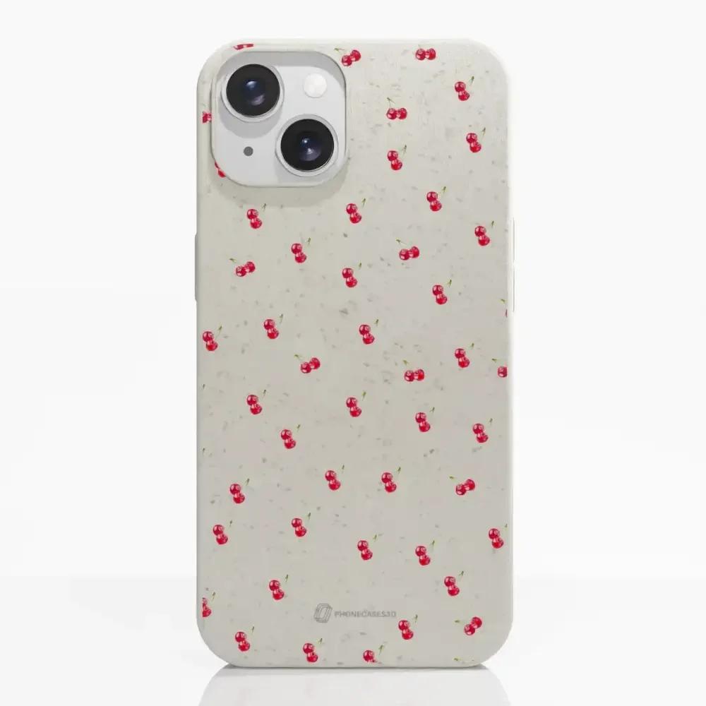 Martine Halvorsen Official Compostable Phone Case Design Cherries - Image 10