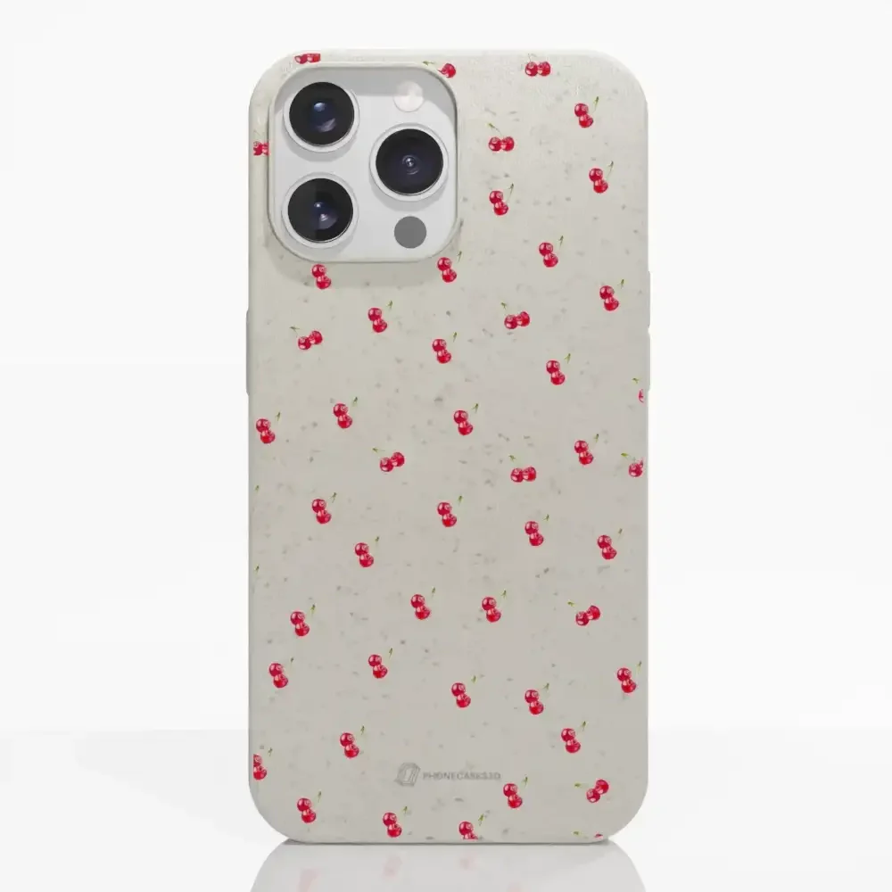 Martine Halvorsen Official Compostable Phone Case Design Cherries - Image 12