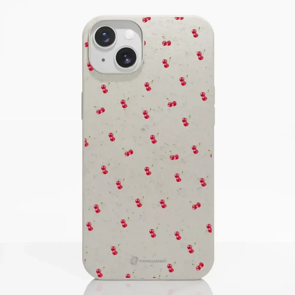 Martine Halvorsen Official Compostable Phone Case Design Cherries - Image 15