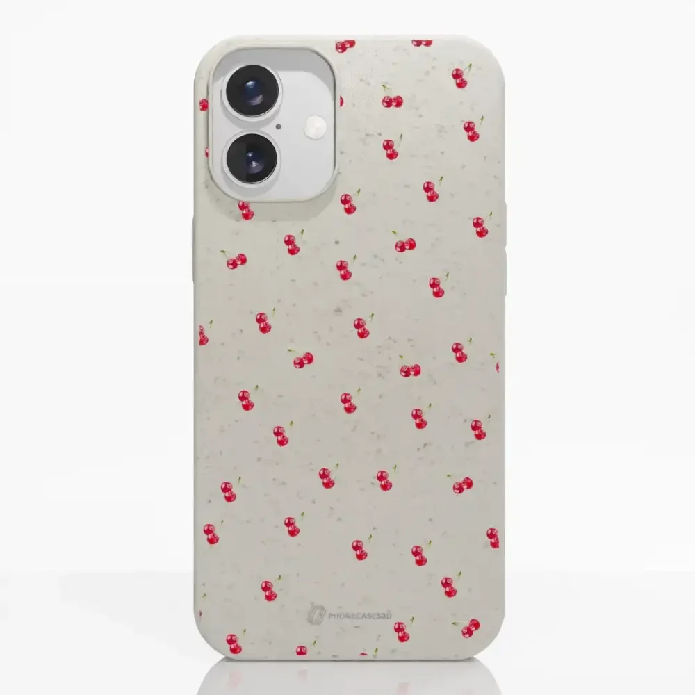 Martine Halvorsen Official Compostable Phone Case Design Cherries - Image 20