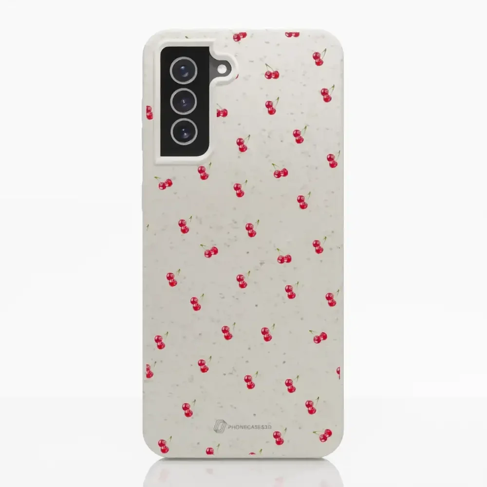 Martine Halvorsen Official Compostable Phone Case Design Cherries - Image 25