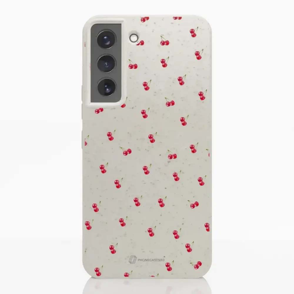 Martine Halvorsen Official Compostable Phone Case Design Cherries - Image 28