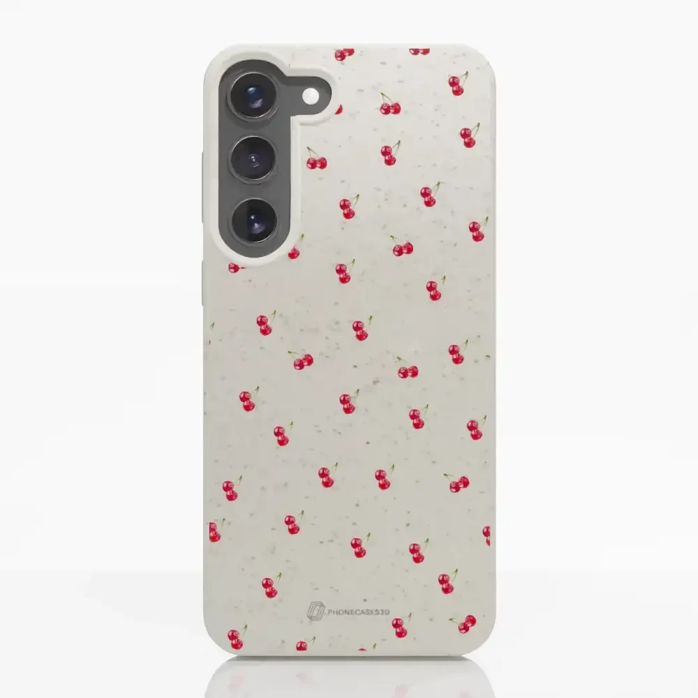Martine Halvorsen Official Compostable Phone Case Design Cherries - Image 31