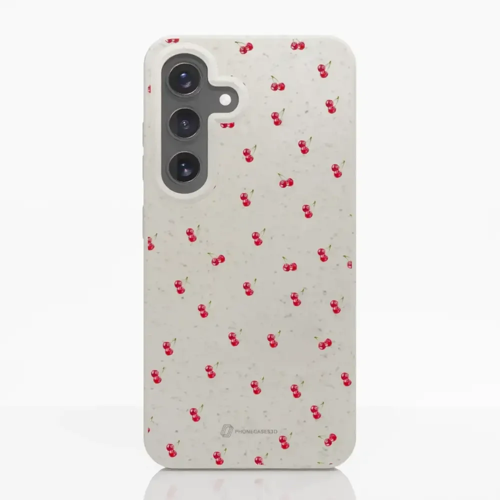 Martine Halvorsen Official Compostable Phone Case Design Cherries - Image 36
