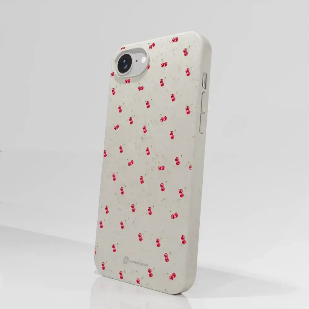 Martine Halvorsen Official Compostable Phone Case Design Cherries - Image 63
