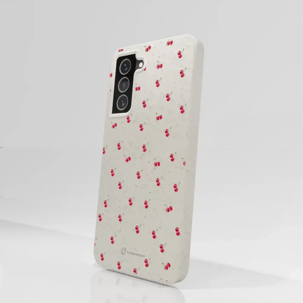 Martine Halvorsen Official Compostable Phone Case Design Cherries - Image 67