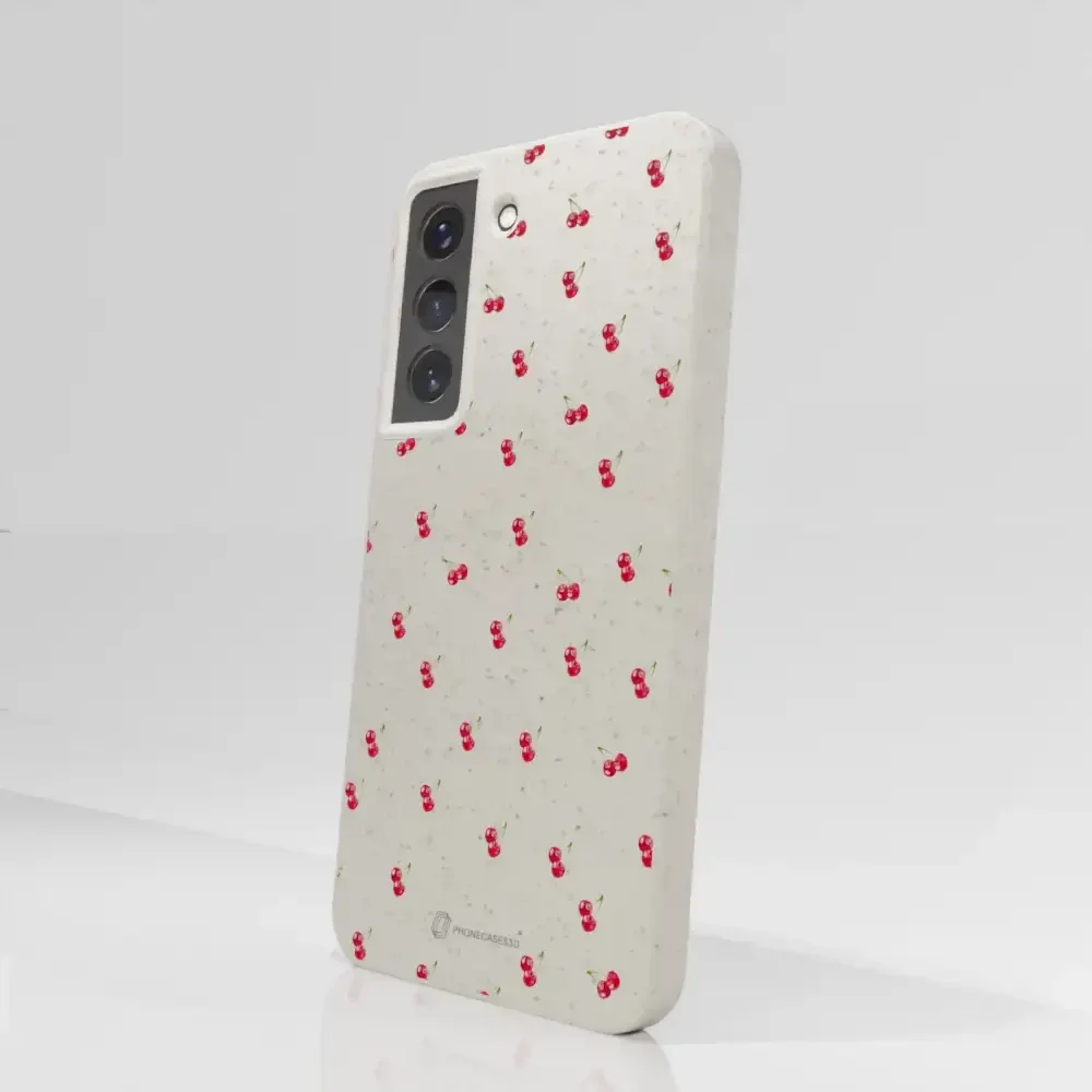Martine Halvorsen Official Compostable Phone Case Design Cherries - Image 71