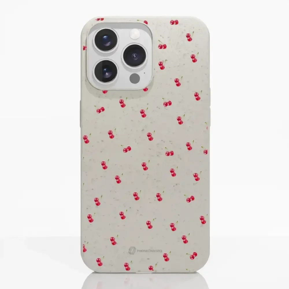 Martine Halvorsen Official Compostable Phone Case Design Cherries - Image 8