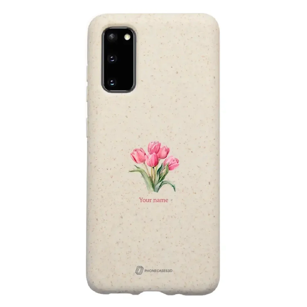 Martine Halvorsen Official Compostable Phone Case Design Tulips + Name - Image 23