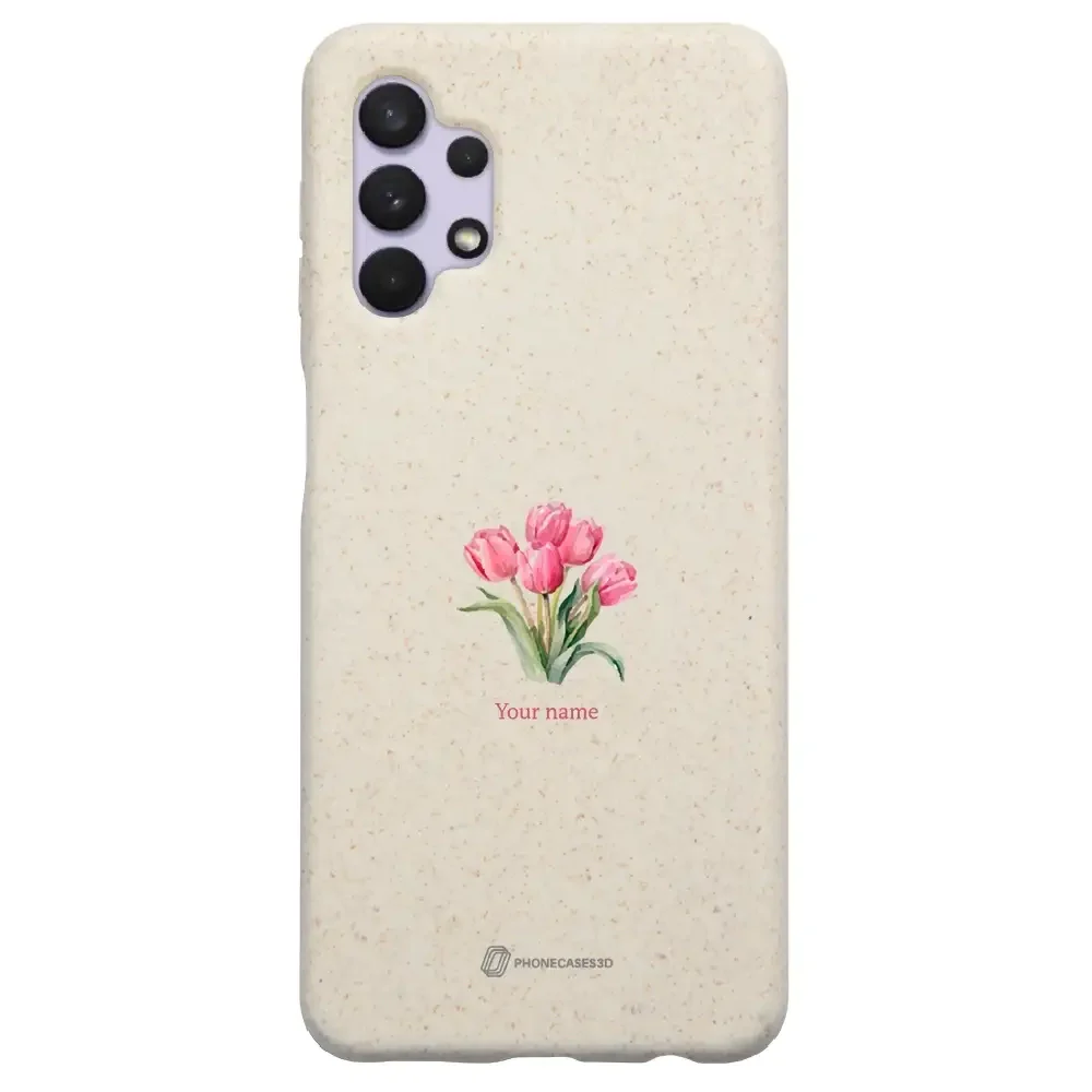 Martine Halvorsen Official Compostable Phone Case Design Tulips + Name - Image 39