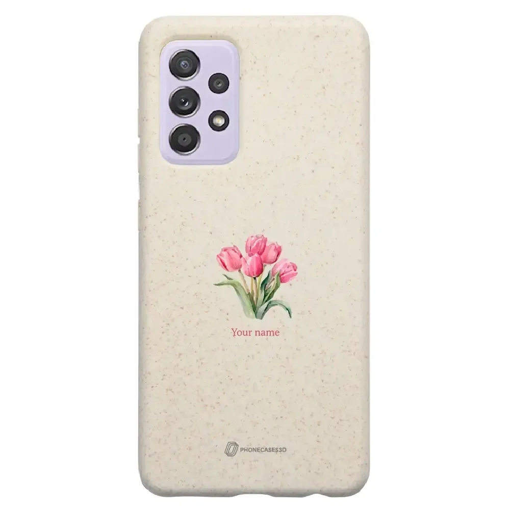 Martine Halvorsen Official Compostable Phone Case Design Tulips + Name - Image 42