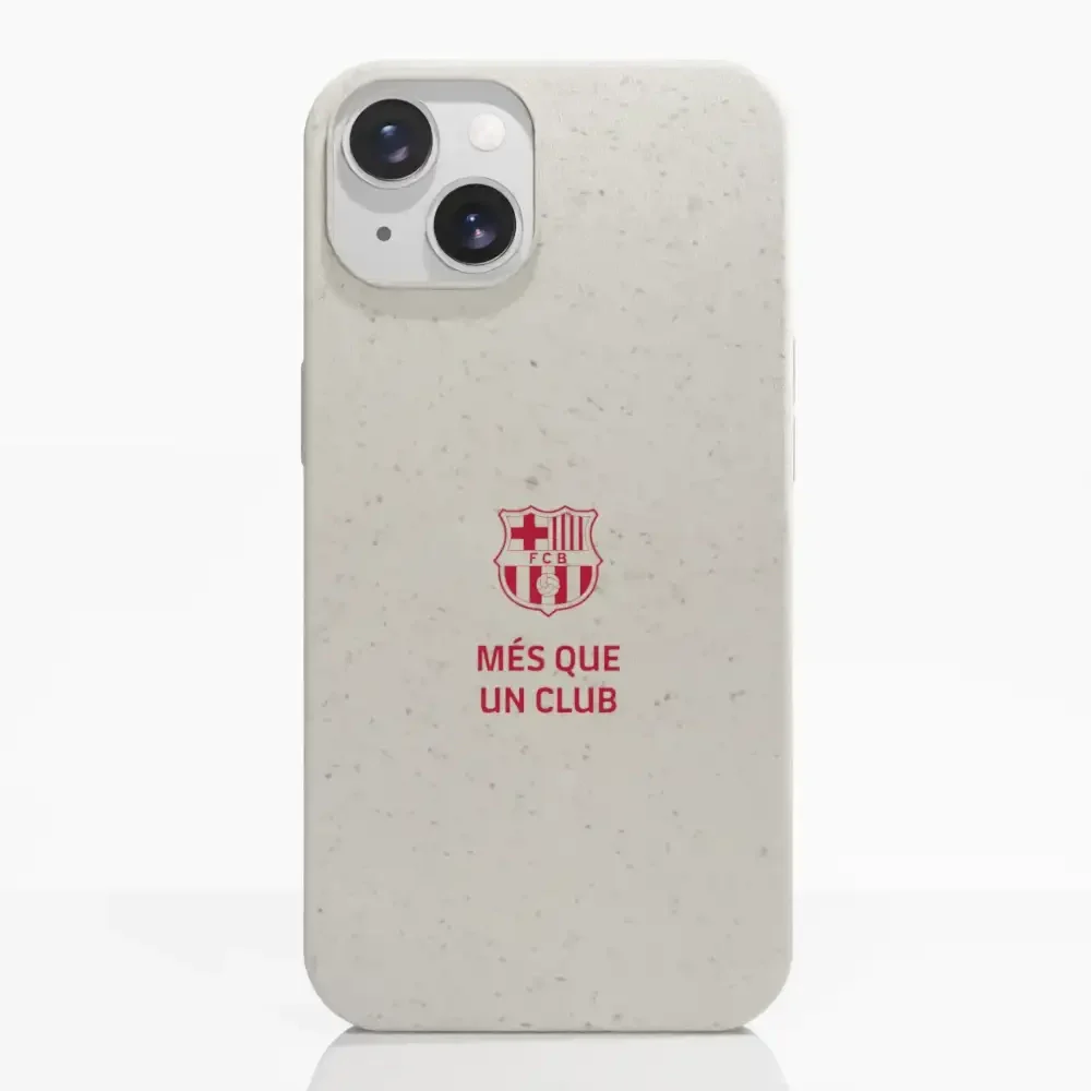 Official FC Barcelona Compostable Phone Case "Més que un Club" Red - Image 10