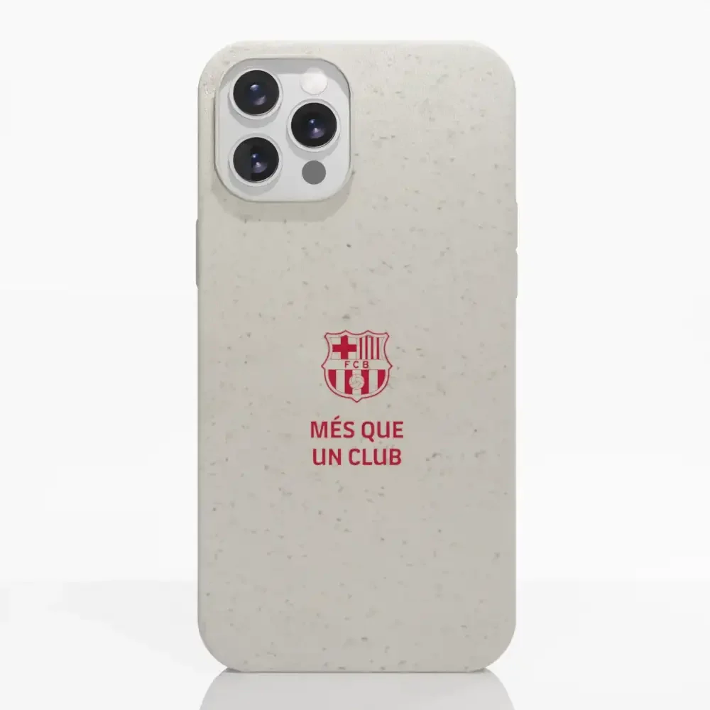Official FC Barcelona Compostable Phone Case "Més que un Club" Red - Image 5
