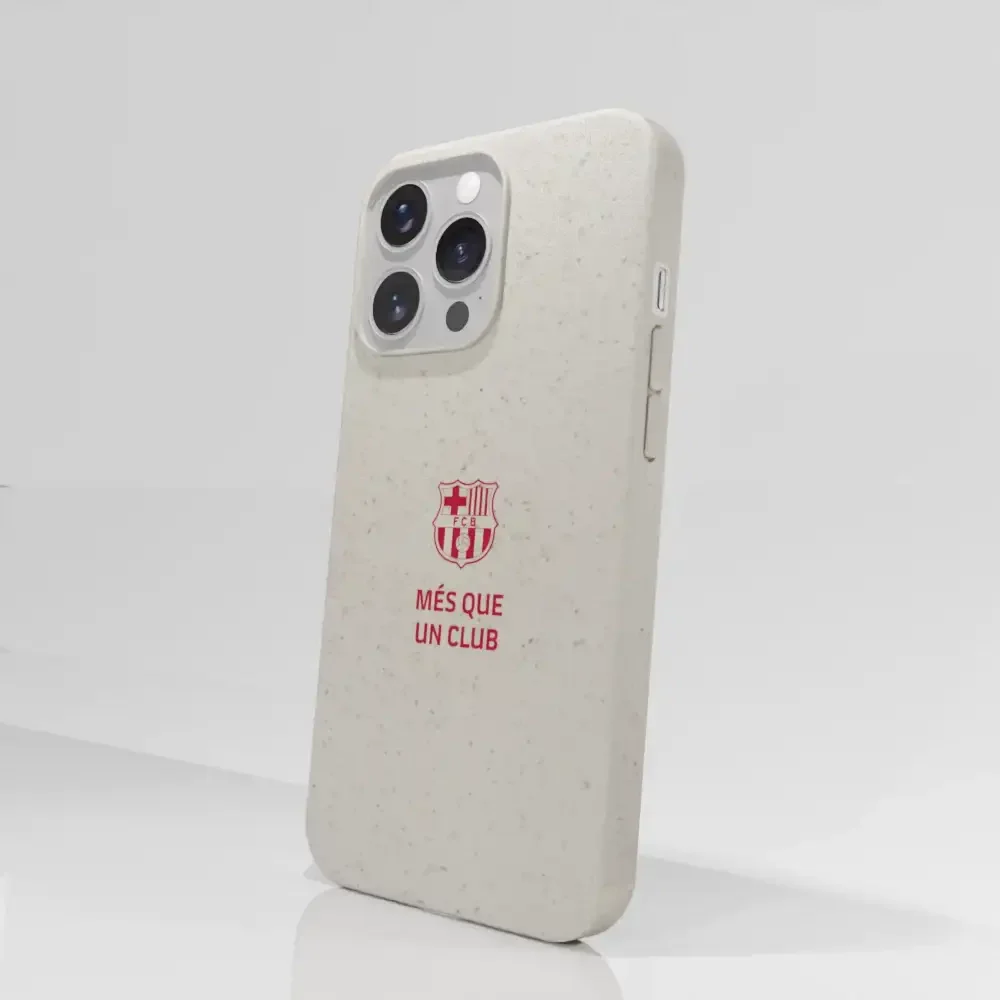 Official FC Barcelona Compostable Phone Case "Més que un Club" Red - Image 52