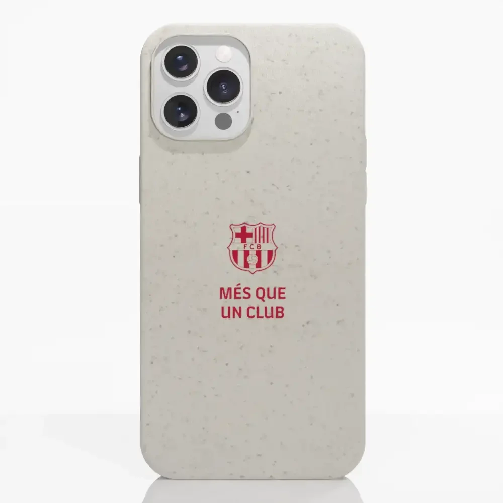 Official FC Barcelona Compostable Phone Case "Més que un Club" Red - Image 6