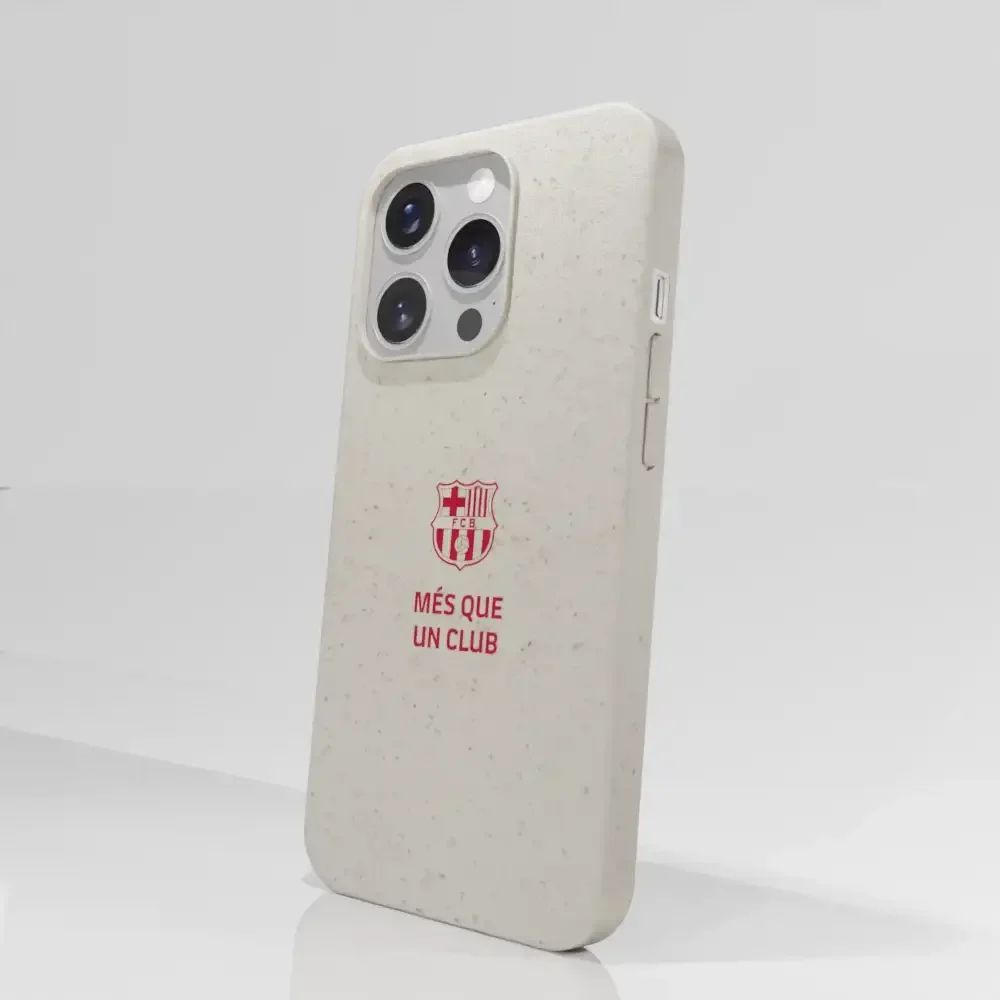 Official FC Barcelona Compostable Phone Case "Més que un Club" Red - Image 64