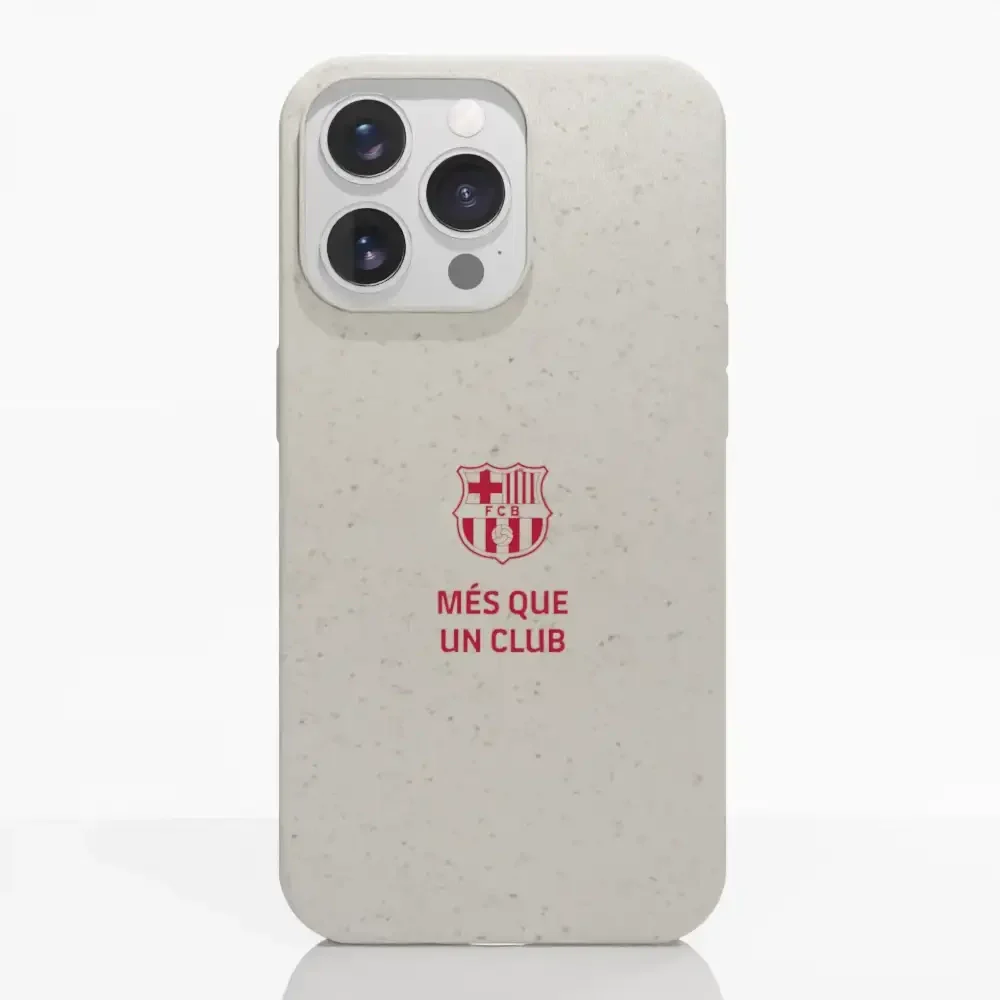 Official FC Barcelona Compostable Phone Case "Més que un Club" Red - Image 8