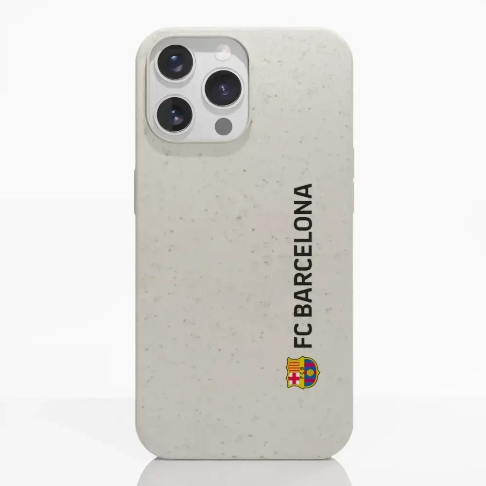 Official FC Barcelona Compostable Phone Case Vertical Black - Image 11