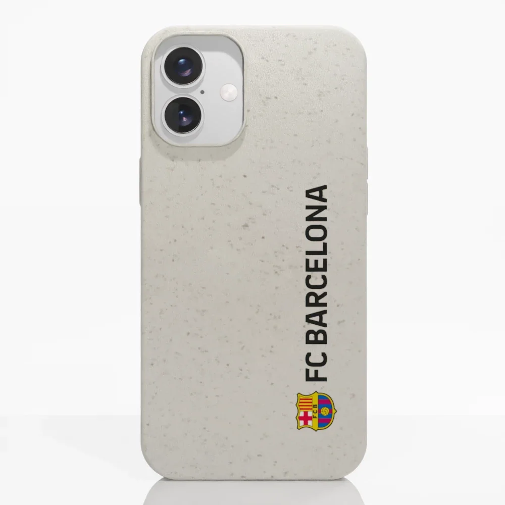 Official FC Barcelona Compostable Phone Case Vertical Black - Image 19