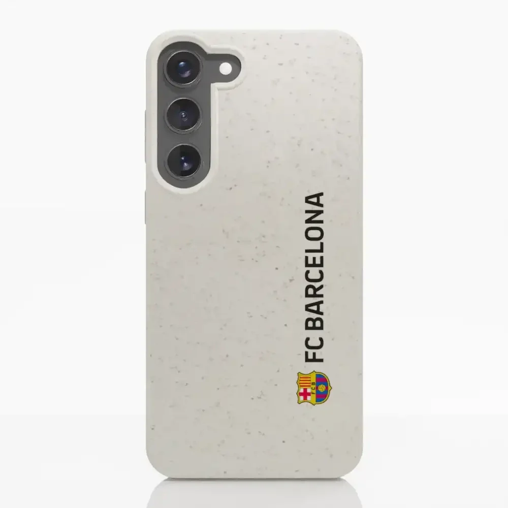 Official FC Barcelona Compostable Phone Case Vertical Black - Image 29