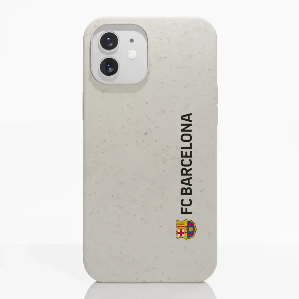 Official FC Barcelona Compostable Phone Case Vertical Black - Image 3