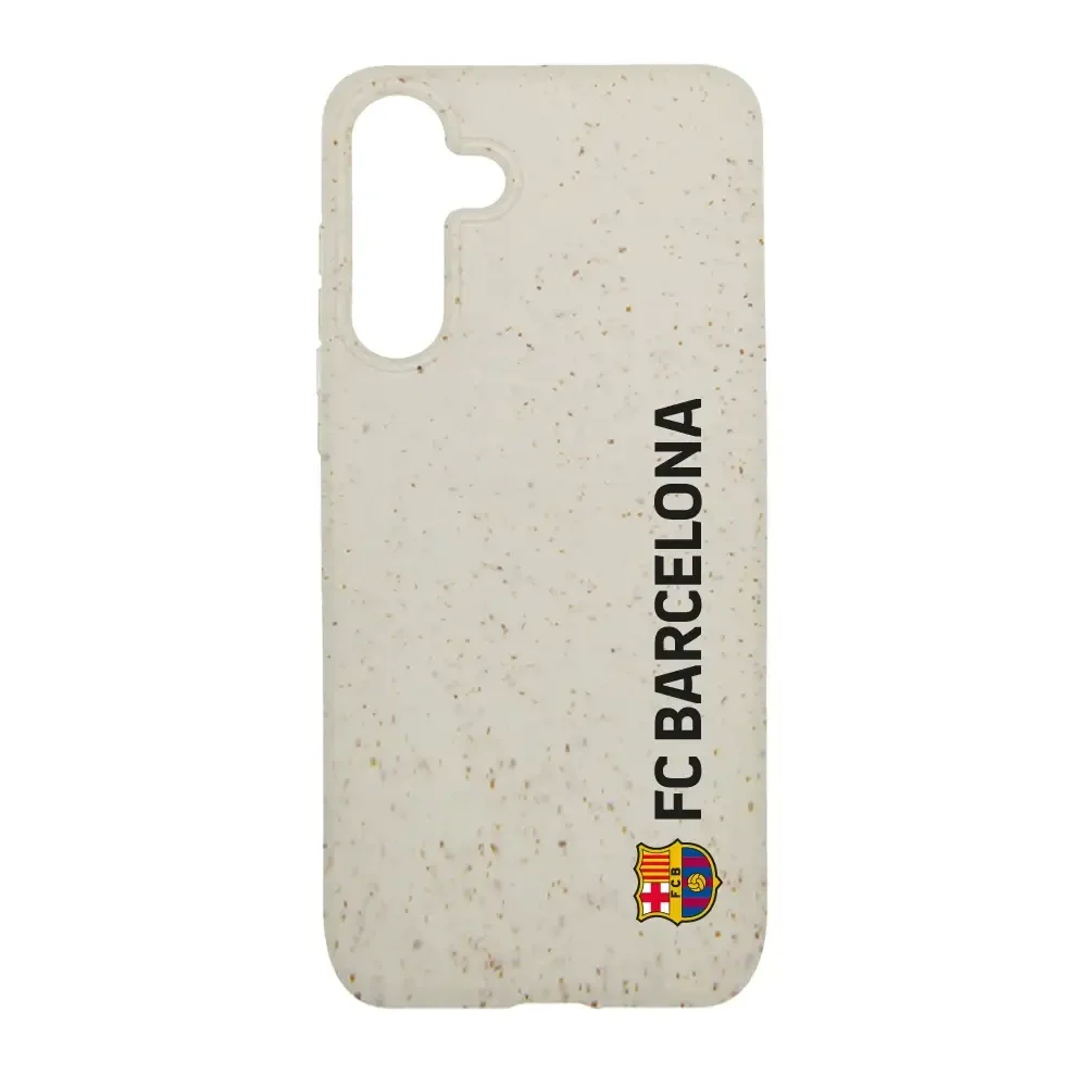 Official FC Barcelona Compostable Phone Case Vertical Black - Image 43