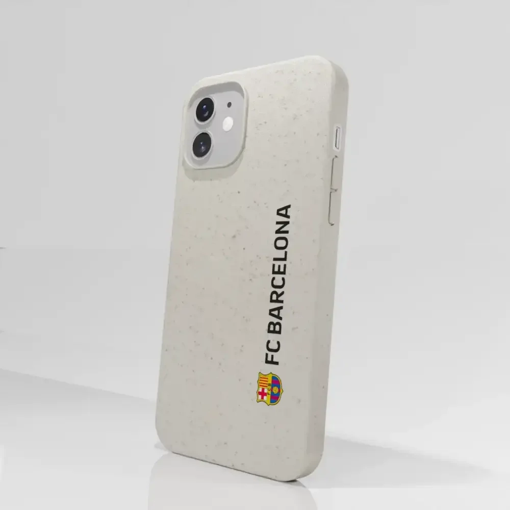 Official FC Barcelona Compostable Phone Case Vertical Black - Image 47