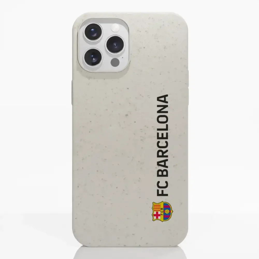 Official FC Barcelona Compostable Phone Case Vertical Black - Image 5