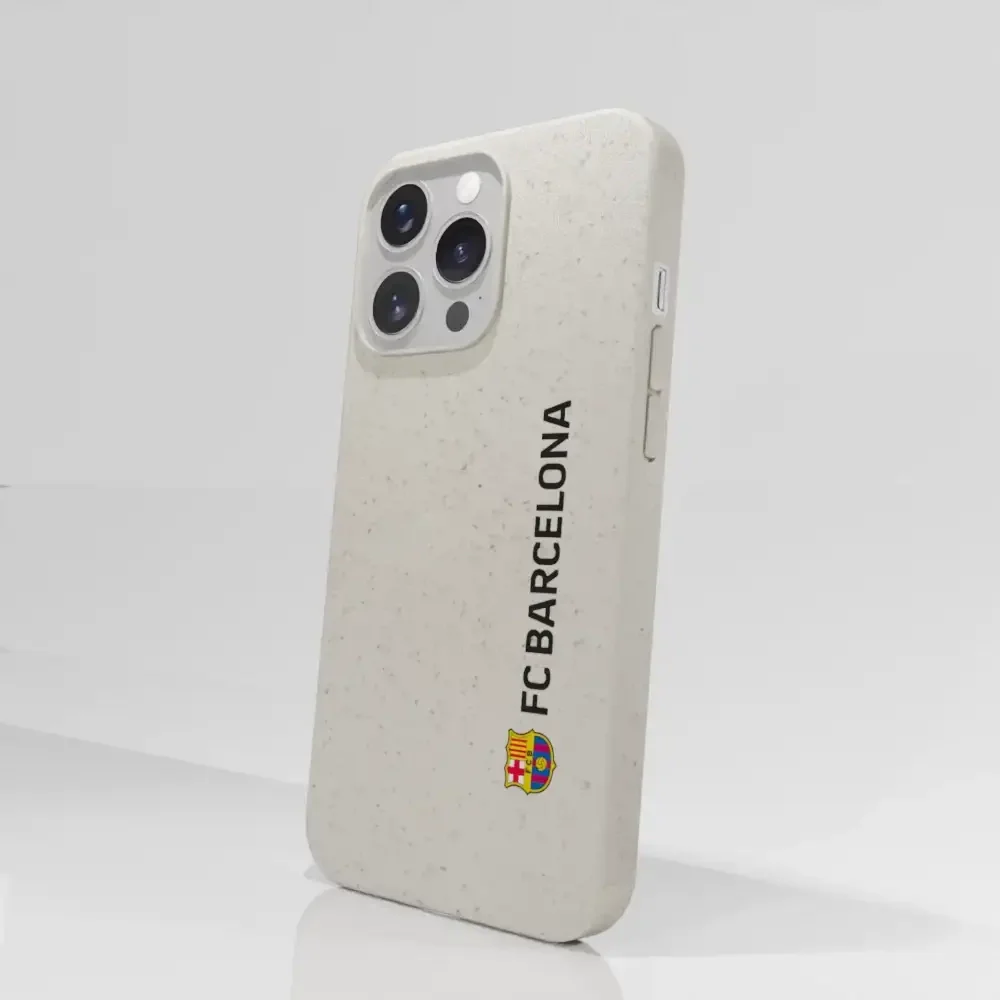 Official FC Barcelona Compostable Phone Case Vertical Black - Image 51