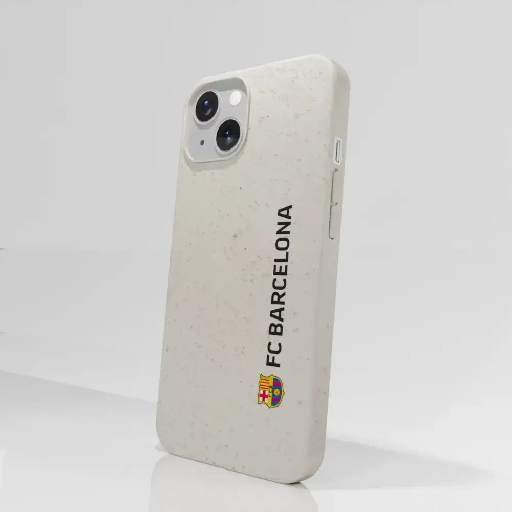Official FC Barcelona Compostable Phone Case Vertical Black - Image 57