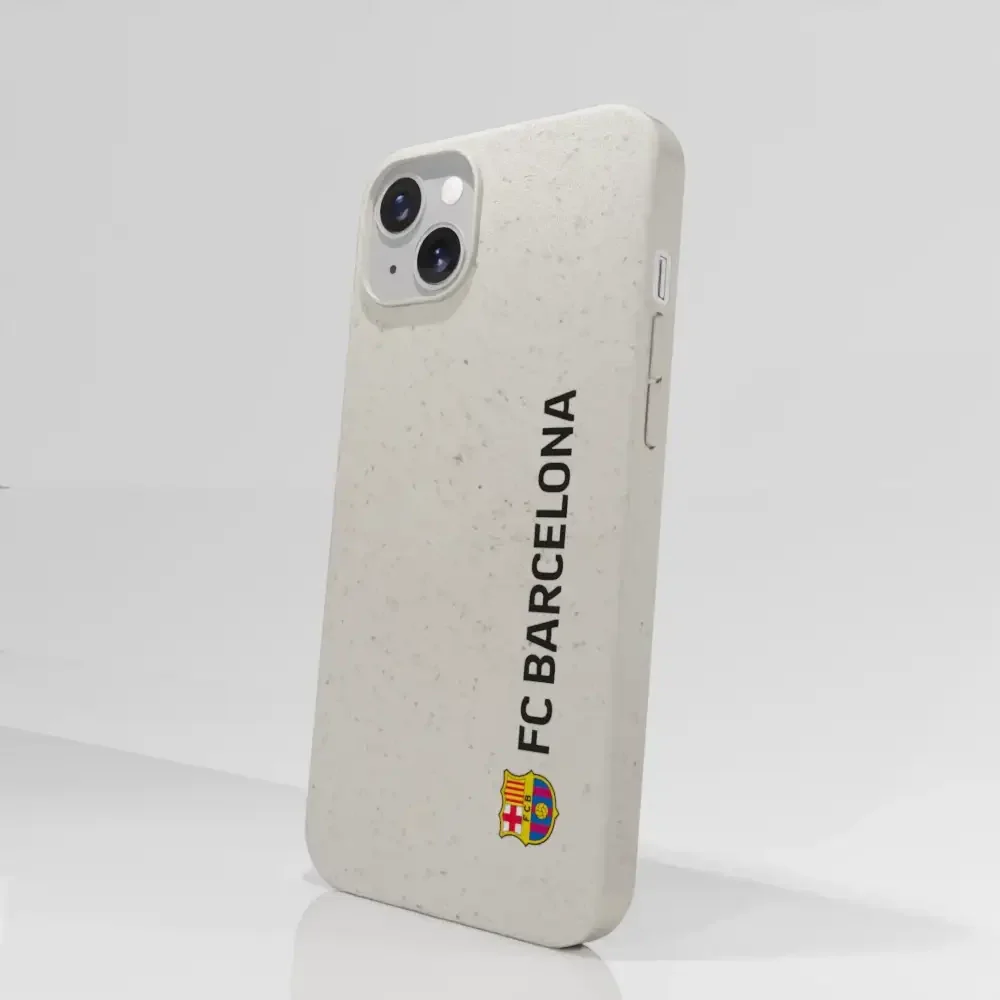 Official FC Barcelona Compostable Phone Case Vertical Black - Image 58