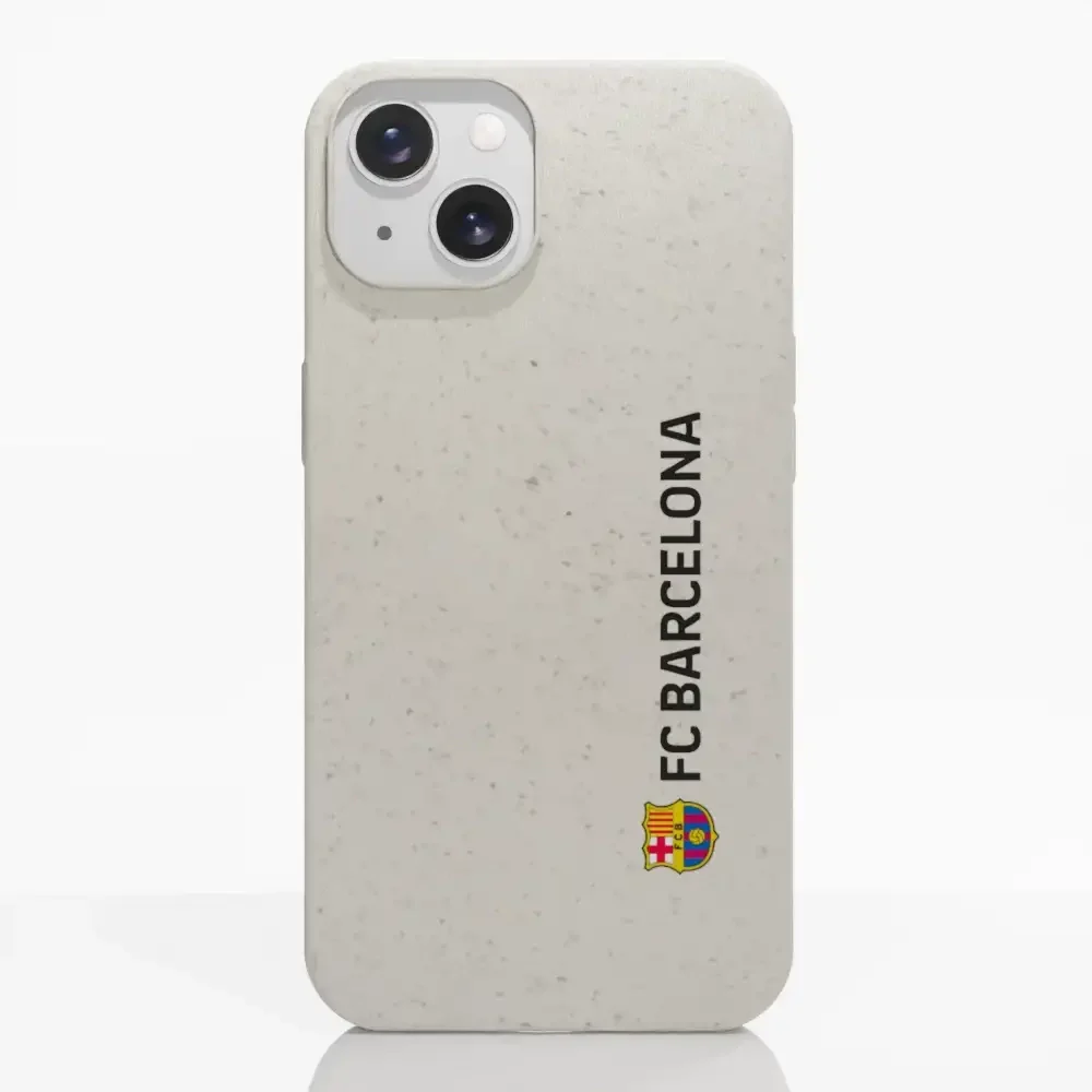 Official FC Barcelona Compostable Phone Case Vertical Black - Image 6