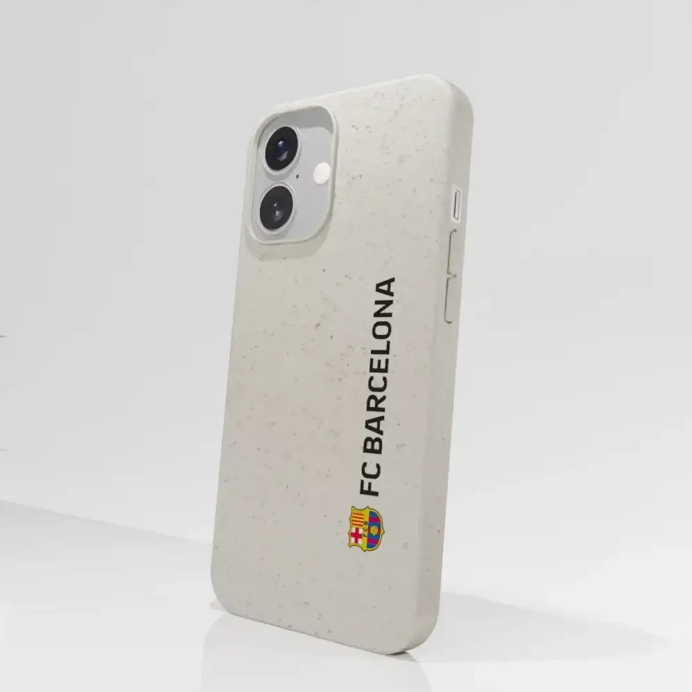 Official FC Barcelona Compostable Phone Case Vertical Black - Image 61