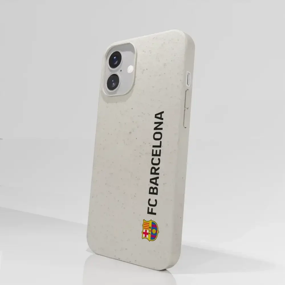 Official FC Barcelona Compostable Phone Case Vertical Black - Image 63