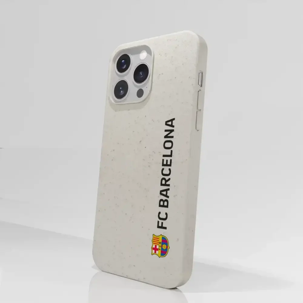 Official FC Barcelona Compostable Phone Case Vertical Black - Image 65